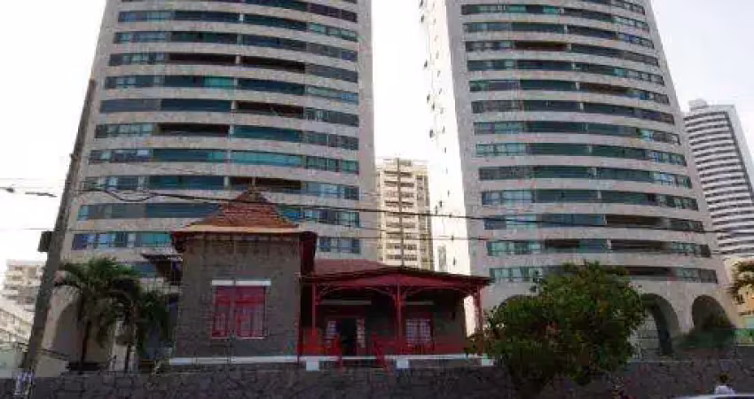 Apartamento para locação com 4 quartos e varanda com vista mar em boa viagem