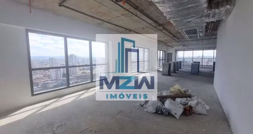 Sala corporativa com varanda para locação, 250m², vila gomes cardim, são paulo, sp