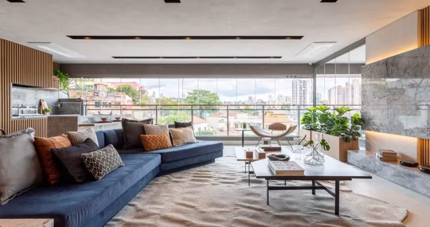 Exclusividade e lazer de clube na vila romana – 167m², 3 suítes e 3 vagas