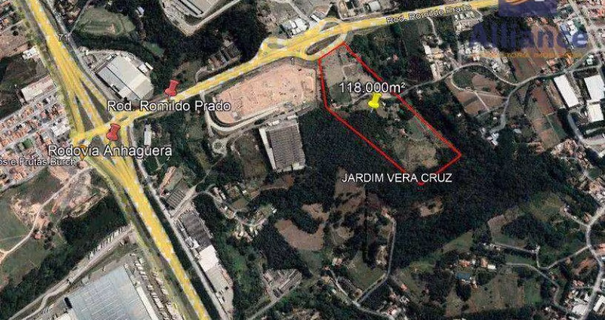 Área à venda, 118000 m² por R$ 16.000.000,00 - Jardim Vera Cruz - Louveira/SP