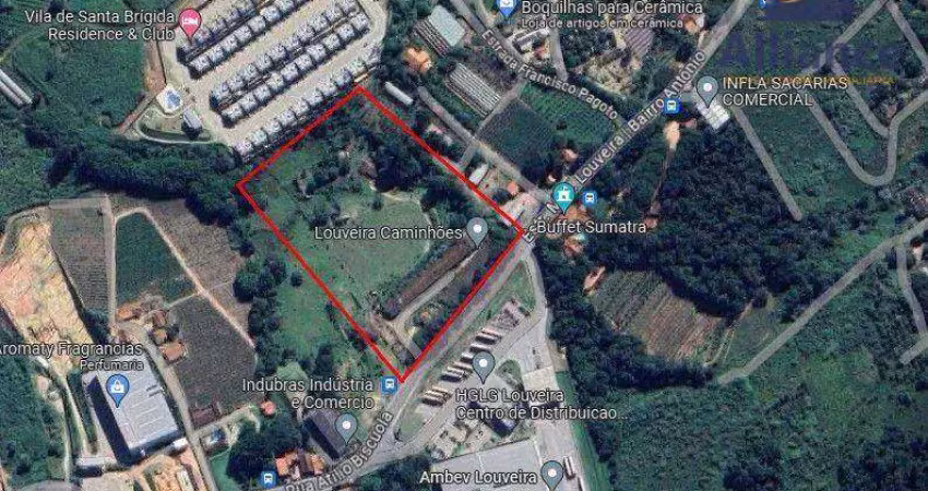 Área à venda, 24000 m² por r$ 13.500.000,00 - ipiranga - louveira/sp