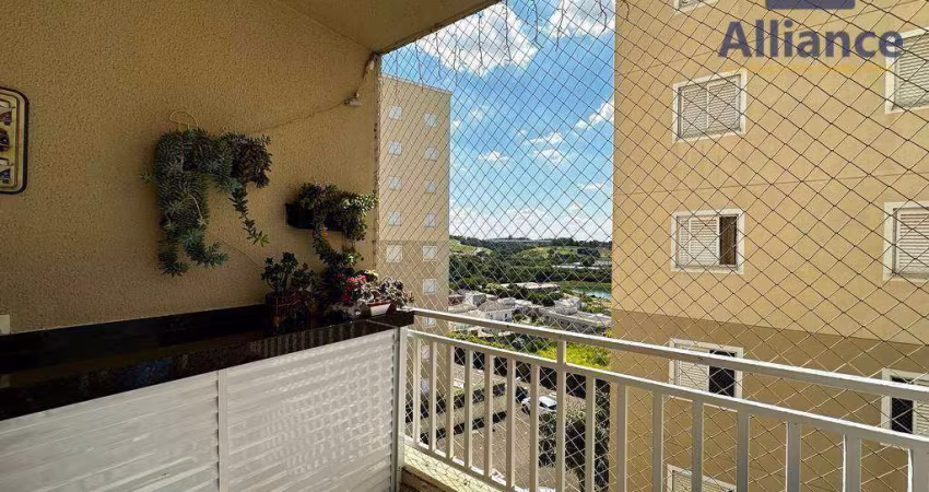 Apartamento com 3 dormitórios à venda, 72 m² por R$ 720.000,00 - Residencial Felicitá - Louveira/SP