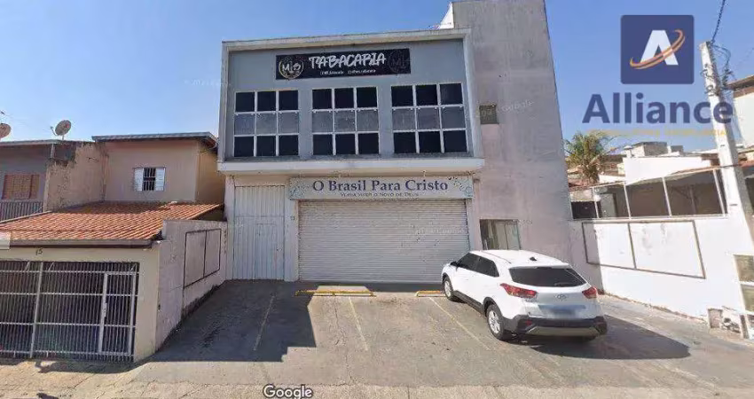 Salão, 468 m² - venda por r$ 1.595.000,00 ou aluguel por r$ 4.200,00/mês - santo antônio - louveira/sp