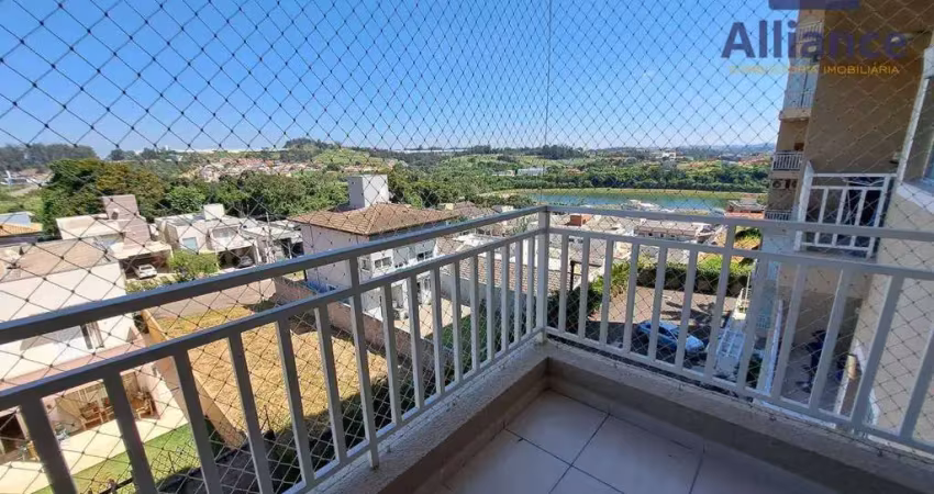 Apartamento com 3 dormitórios para alugar, 72 m² por r$ 3.644,00/mês - residencial felicitá - louveira/sp