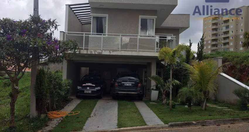 Casa com 4 dormitórios à venda, 230 m² por r$ 1.240.000,00 - condomínio via castelli - louveira/sp