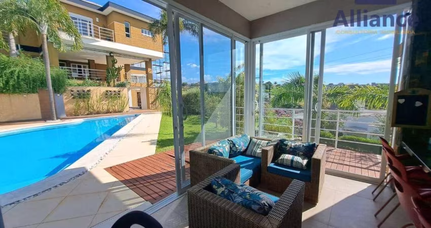 Casa com 5 dormitórios, 880 m² - venda por R$ 4.500.000,00 ou aluguel por R$ 25.000,00/mês - Condomínio Jardim Primavera - Louveira/SP