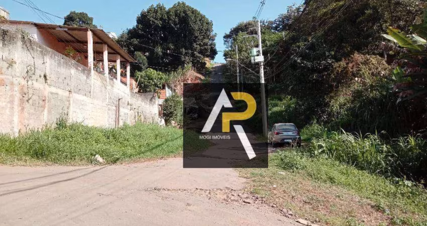 Terreno em desnível a venda 10 x 50 na Vila São Paulo - Mogi das Cruzes/SP