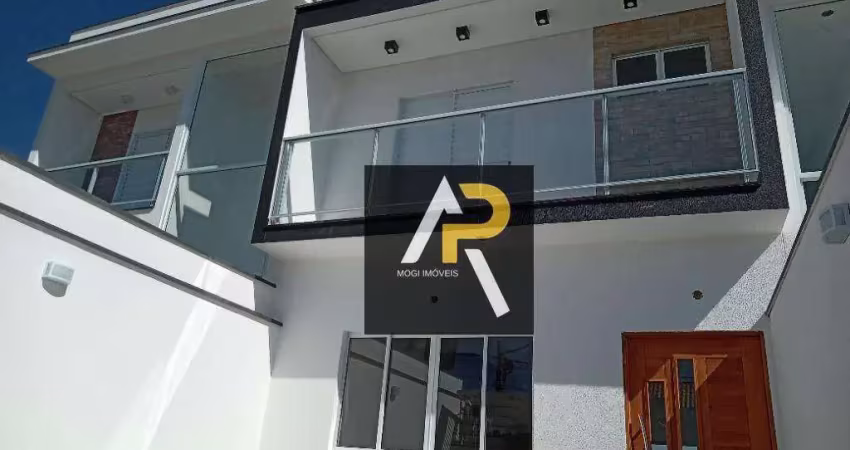 Sobrado novo a venda com 3 quartos sendo 1 suíte 130 m² no parque morumbi - mogi das cruzes/sp