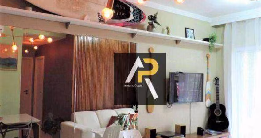 Apartamento com 2 dormitórios à venda, 57 m²  - Cézar de Souza - Mogi das Cruzes/SP