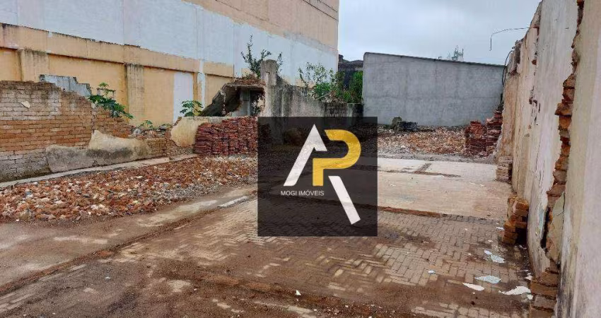 Terreno plano a venda 265 m² no Centro de Suzano/SP