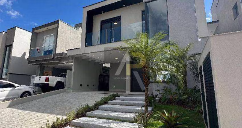 Sobrado novo a venda com 3 suítes, piscina e churrasqueira 206 m² no Mosaico Essence em Cezar de Souza - Mogi das Cruzes/SP