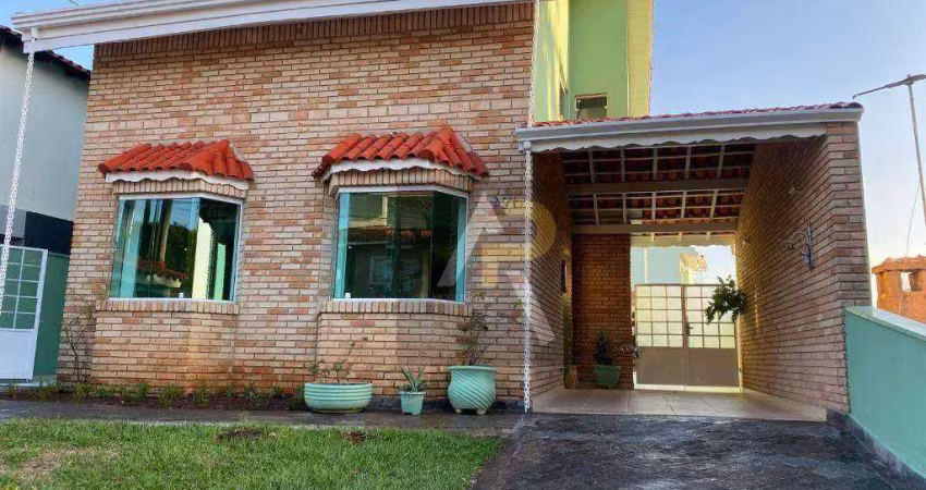 Sobrado com 3 dormitórios à venda, 235 m² por r$ 1.500.000 - condomínio aruã - mogi das cruzes/sp