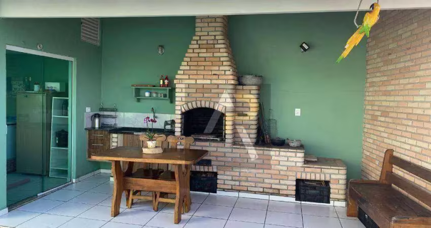 Casa assobradada com 3 dormitórios à venda, 235 m² - condomínio aruã - mogi das cruzes/sp