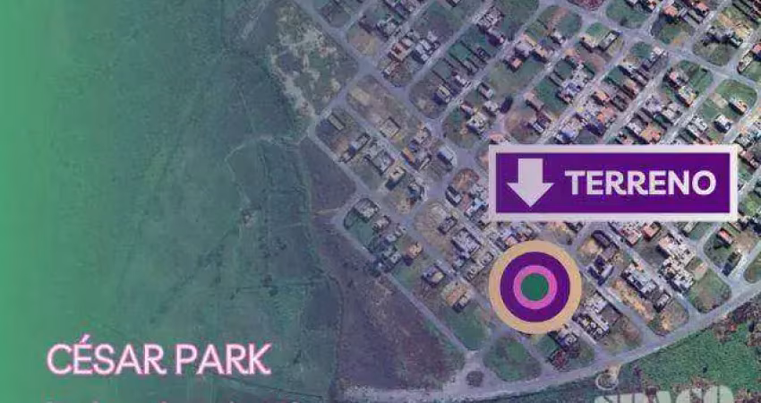 Terreno à venda, 200 m² por r$ 86.000,00 - césar park - pindamonhangaba/sp