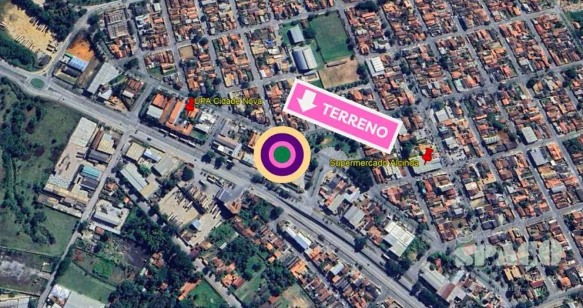 Terreno à venda, 330 m² por R$ 200.000,00 - Cidade Nova - Pindamonhangaba/SP
