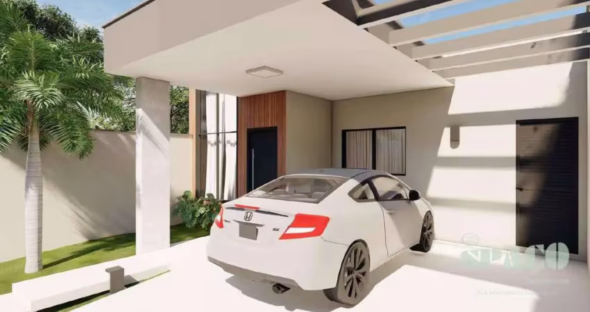Casa com 3 dormitórios à venda, 104 m² por R$ 525.000,00 - Residencial Parque das Palmeiras - Pindamonhangaba/SP