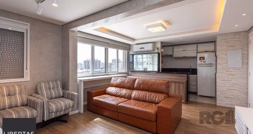 Apartamento na Azenha de 2 dormitórios vaga e infra