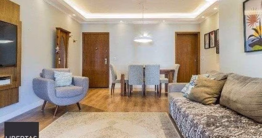 Vende-se luxuoso apartamento 3 quartos com suíte, 2 vagas, lareira, churrasqueira, próximo da encol - 133m² - Bela Vista