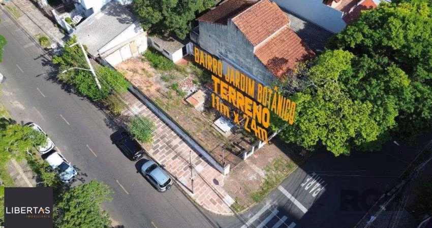 terreno 11 x 24   no Jardim Botânico