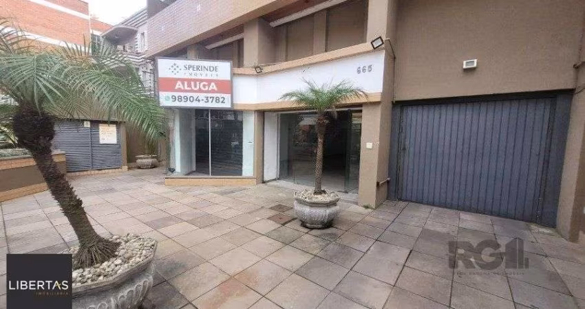 Loja a Venda na Rua Félix da Cunha, com 150m², Moinhos de Vento, entre a Av Cristóvão e Rua  Marques do Pombal, com amplo salão