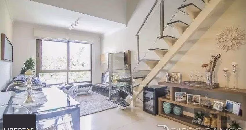 Cobertura à venda com 1 quarto 102 m²  Mobiliado Alto Padrão Rua Dario Pederneiras, Petrópolis, Porto Alegre
