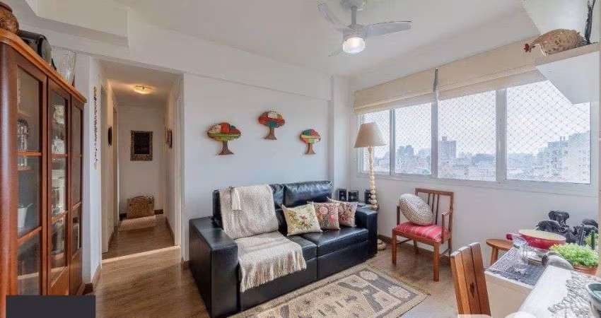 Apartamento de 65 m2 com 3 dormitórios sendo 1 suíte e 1 vaga no bairro Azenha.