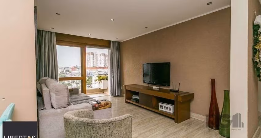 Apartamento 129m² - 3 dormitórios, 1 suíte, 1 vaga no bairro Jardim Lindóia