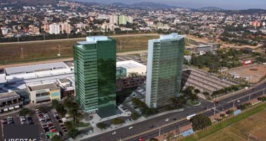 Conjunto/Sala para Venda - 42m², 0 dormitórios, 1 vaga - Cristal