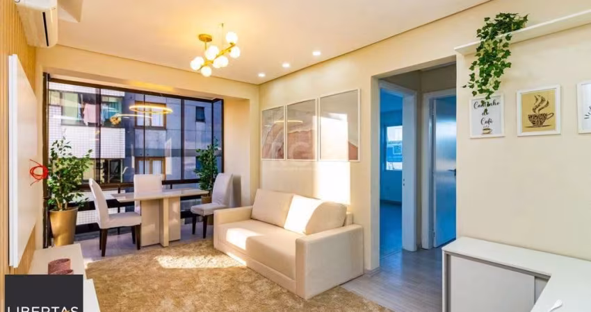 Apartamento para Venda - 62.17m², 2 dormitórios, 1 vaga - Petrópolis