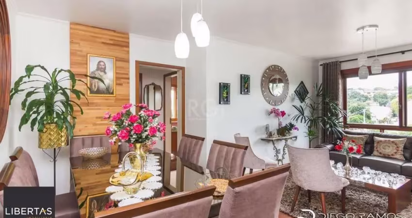 Apartamento de 2 dormitórios ,80 m² com possibilidade de transformação em 3 dormitórios. living: para dois ambientes e estar íntimo. copa-cozinha: funcional e bem equipada. ampla área de serviç