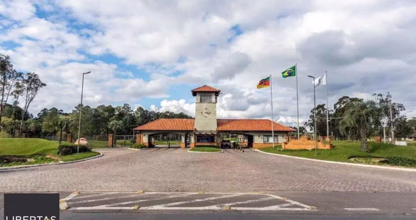 Terreno plano de 1000m² está localizado no conceituado condomínio terra ville