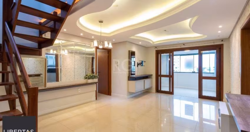 Cobertura para Venda - 247.08m², 3 dormitórios, sendo 1 suites, 2 vagas - Vila Ipiranga