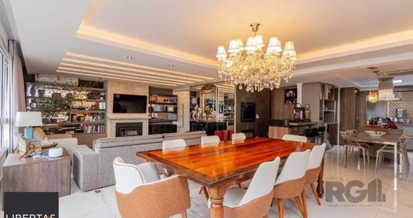Apartamento com 209 m² privativos sendo 3 suítes, 4 elevadores, 3 vagas de garagens, à venda no bairro higienópolis