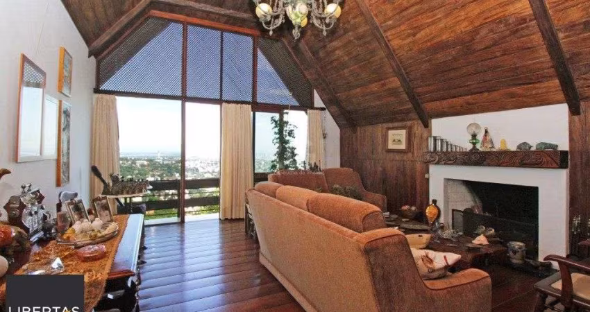 Casa 3 dor. sendo 1 suite, piscina, com vista panorâmica  no Morro Apamecor.