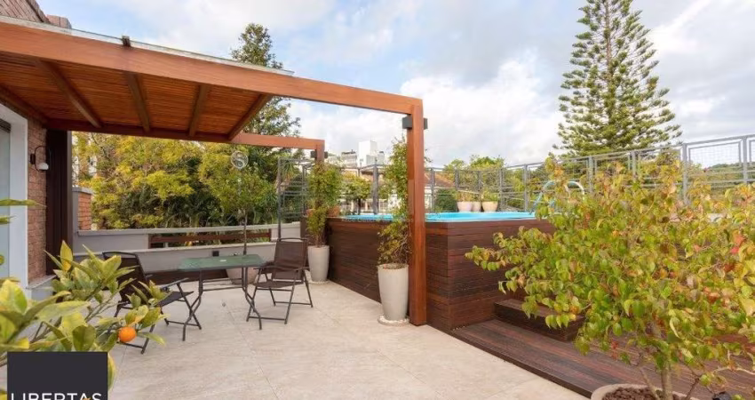 Cobertura para Venda - 234.17m², 3 dormitórios, sendo 1 suites, 2 vagas - Cristal