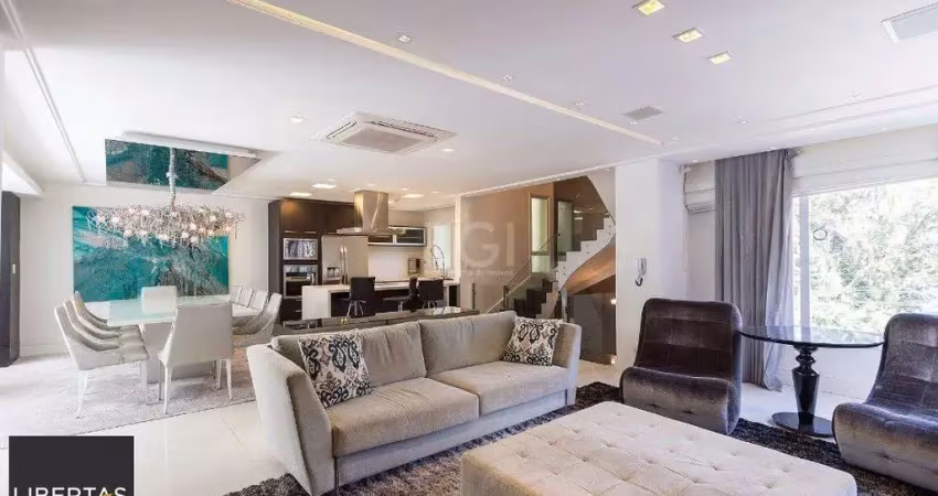 Casa condominio para venda - 380m², 3 dormitórios, sendo 3 suites, 4 vagas - pedra redonda