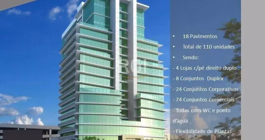 Conjunto/sala para venda - 112m², 0 dormitórios, centro