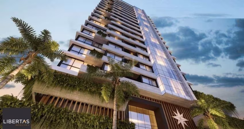 Apartamento para Venda - 76.57m², 2 dormitórios, sendo 2 suites, 1 vaga - Centro