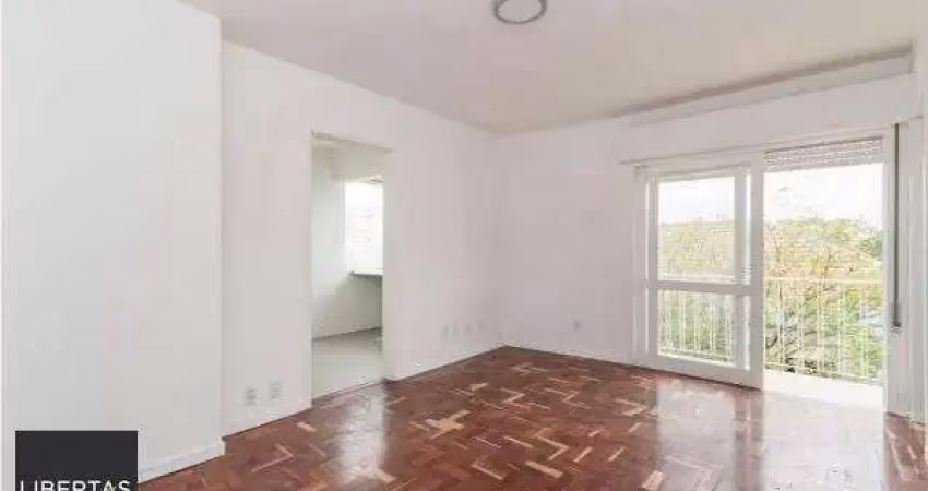 Apartamento com 1 dormitório, sacada e 1 vaga coberta — 48 m² - passo d’areia