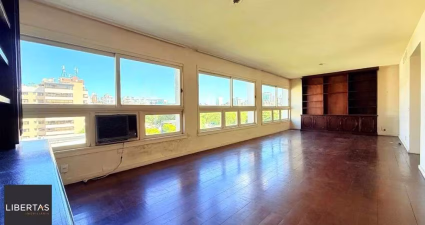 Apartamento alto padrão com 3 quartos, ótima localização e 173 m² - Moinhos de Vento