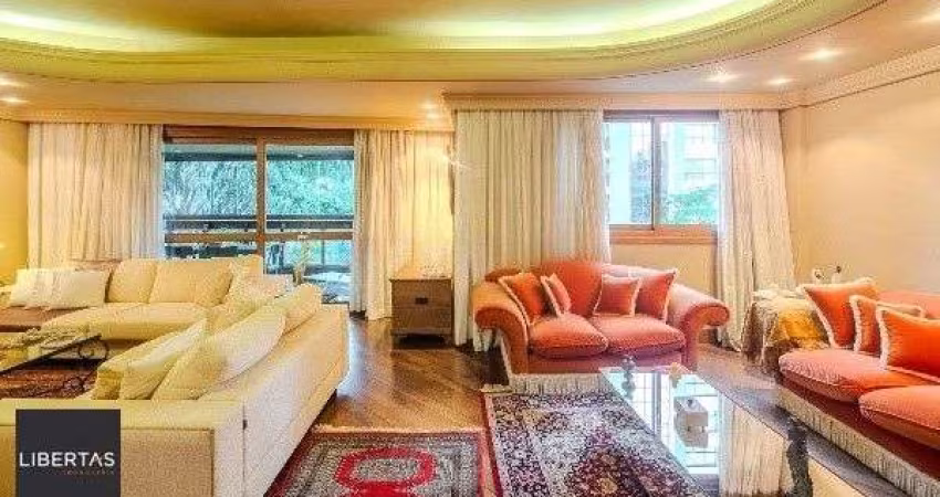 Apartamento com 4 suítes, churrasqueira e 3 vagas - 287m² - Bela Vista