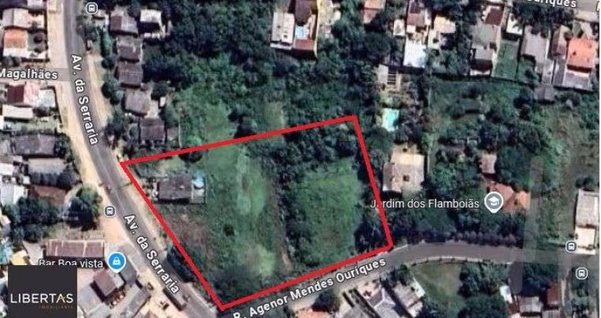 Área de esquina na Av da Serraria com 11.035,00 m²
