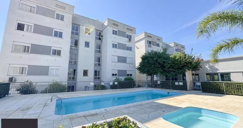 Apartamento com 02 quartos e 01 vaga escriturada no Bairro Lomba do Pinheiro