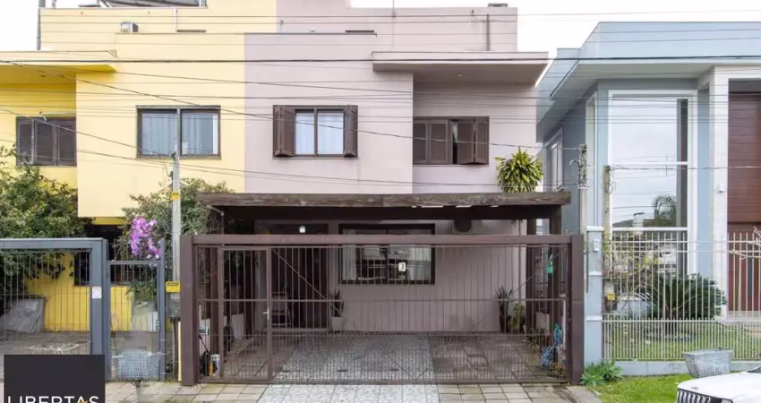 Sobrado no lagos de nova ipanema com 149,54m², possui 03 dormitórios, sendo 1 suíte, garagem para 3 carros