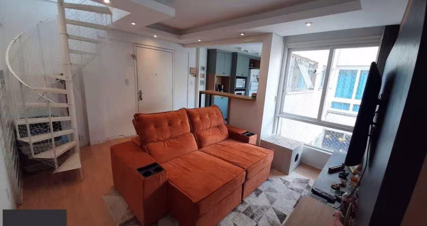 Cobertura de 104m² com  2 dormitórios no Bairro Nonoai - Porto Alegre