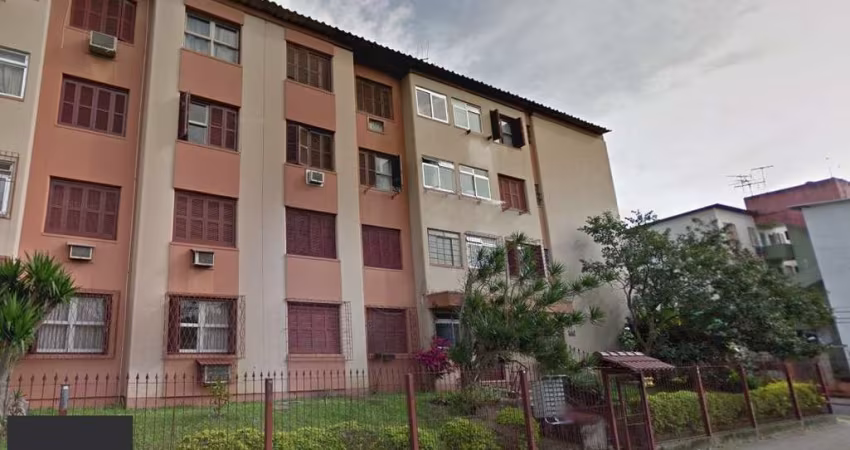 Apartamento com 02 quartos e 01 vaga escriturada no Bairro Rubem Berta