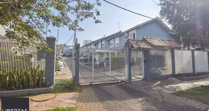 Casa sobrado em condomínio fechado no alto petrópolis de 2 dormitórios e vaga
