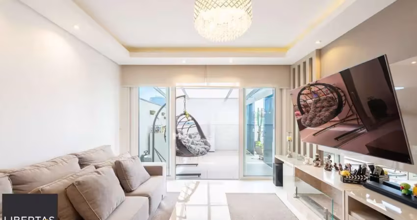 Apartamento garden mobiliado, com 180 m² privativos, no bairro chácara das pedras