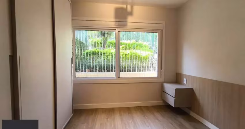 Apartamento de 1 dormitório térreo semi mobiliado  bairro petrópolis