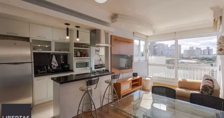 Apartamento de 2 quartos, suíte e 1 vaga garagem bairro azenha em porto alegre